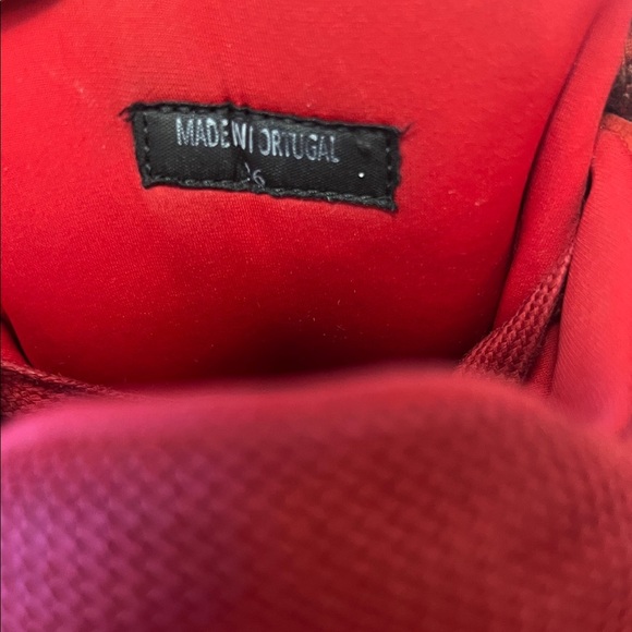 Lanvin Curb Rhinestone Sneakers Red - Picture 5 of 15